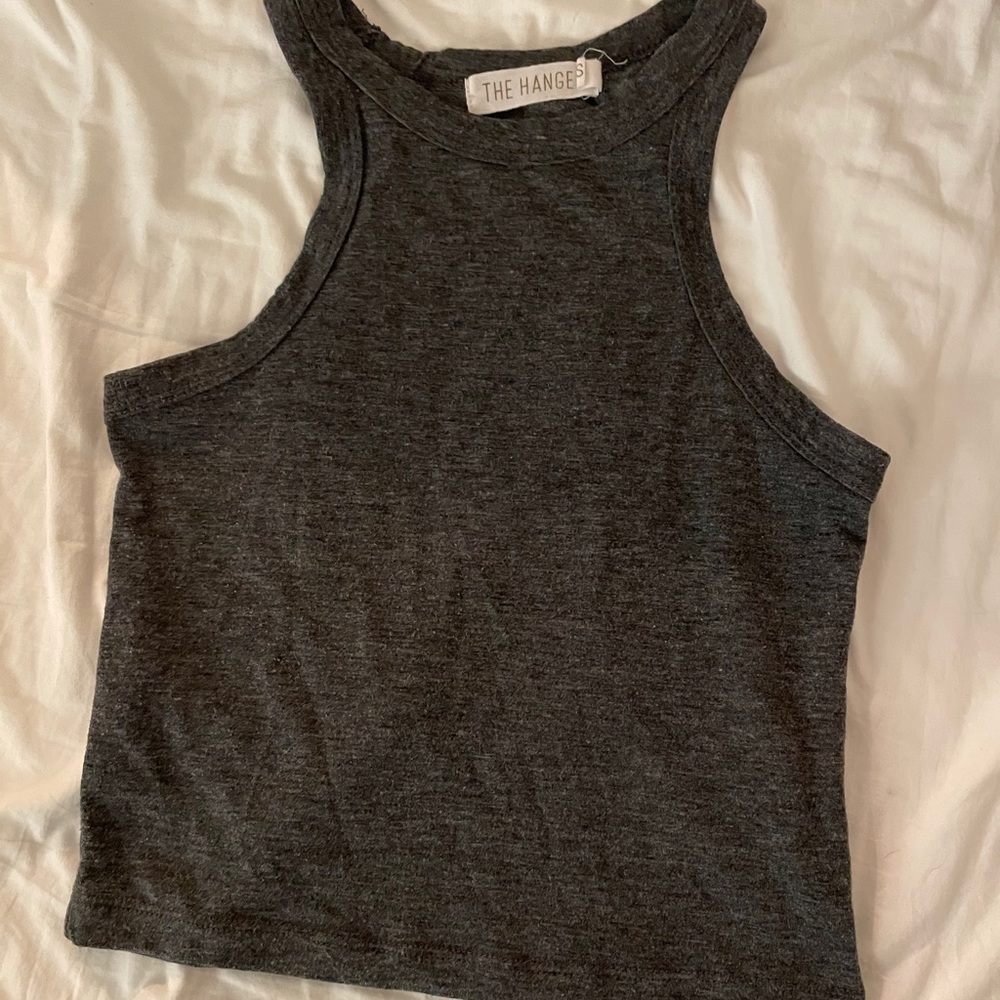 Grey tank top size s
